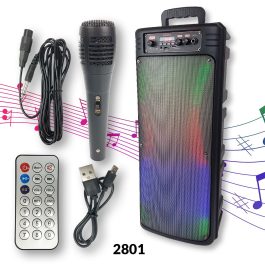 Bluetooth karaoke zvučnik 2801
