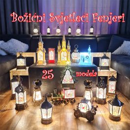 Božićni Svjetleći Fenjer
