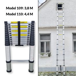 Sklopive teleskopske alu ljestve 2 modela