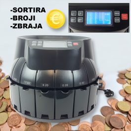 Sorter i brojač kovanica EUR