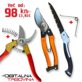 Setovi škara i pila za obrezivanje